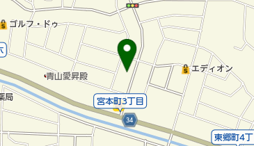 メモリアルホールあおやまの地図画像