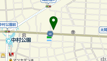 平安会館中村斎場の地図画像