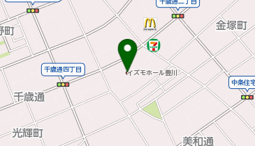 イズモ葬祭イズモホール豊川の地図画像
