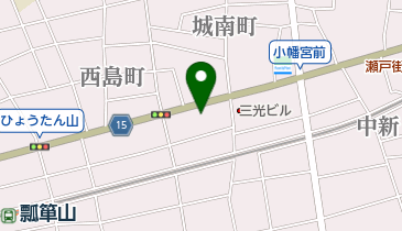 ファミリーホールたなかの地図画像