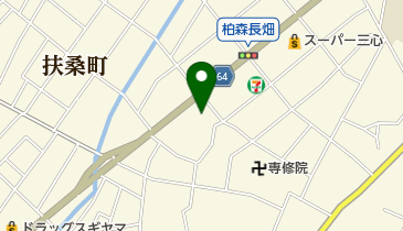 平安会館扶桑やさしのホールの地図画像