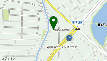 イズモ葬祭高蔵寺追憶館の地図画像