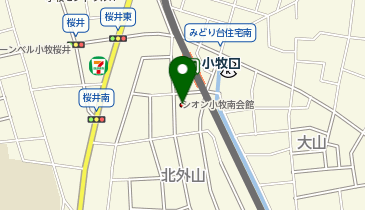カノン小牧南斎場の地図画像