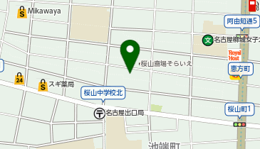 桜山斎場エニシアの地図画像