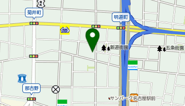 小さなお葬式那古野ホールの地図画像