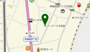 シティホール半田南の地図画像