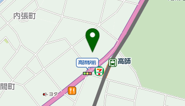 葬儀会館家族葬ホールティア豊橋高師の地図画像