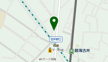 家族葬のファミーユ安城古井ホールの地図画像