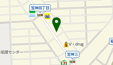 ベントマン稲永宝神店の地図画像