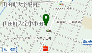 ベントマン中小田井駅西店の地図画像