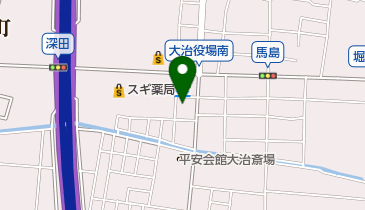 あいち銀行大治中央支店の地図画像