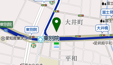 あいち銀行東別院支店の地図画像