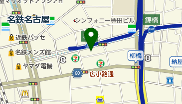 百十四銀行名古屋支店の地図画像