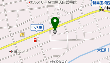 愛知信用金庫天白支店の地図画像