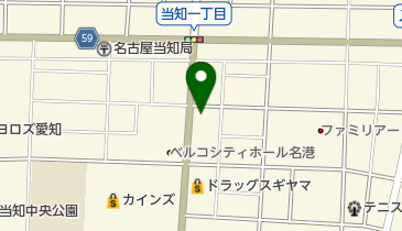 愛知信用金庫港支店の地図画像