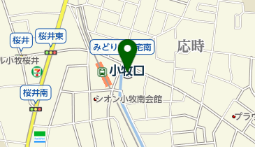 いちい信用金庫小牧支店の地図画像