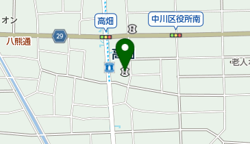 いちい信用金庫中川支店の地図画像