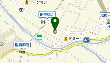 岡崎信用金庫稲熊支店の地図画像