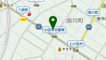 岡崎信用金庫小田井支店の地図画像