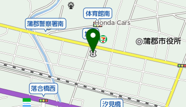 岡崎信用金庫蒲郡支店の地図画像