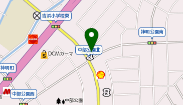 岡崎信用金庫高浜東支店の地図画像