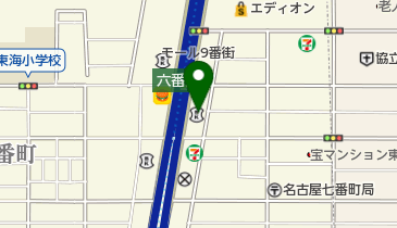 岡崎信用金庫港支店の地図画像