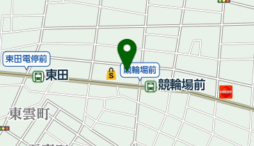 蒲郡信用金庫東田支店の地図画像