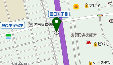 知多信用金庫名古屋南支店の地図画像