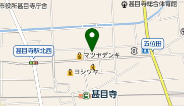 中日信用金庫甚目寺支店の地図画像