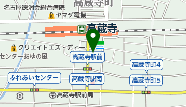 東春信用金庫高蔵寺支店の地図画像