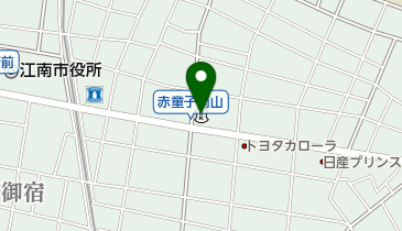 東濃信用金庫江南支店の地図画像