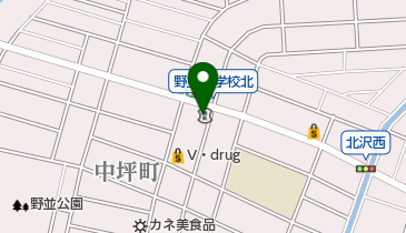 豊田信用金庫野並支店の地図画像