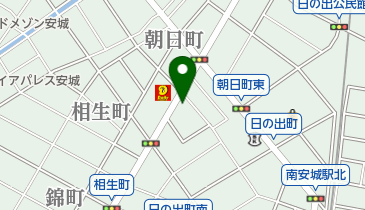 西尾信用金庫安城支店の地図画像