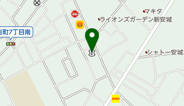 西尾信用金庫新安城支店の地図画像