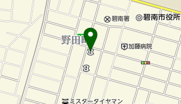 西尾信用金庫碧南支店の地図画像