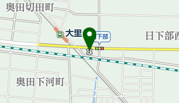 尾西信用金庫大里支店の地図画像