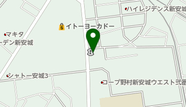 碧海信用金庫新安城支店の地図画像