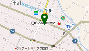 岡崎信用金庫平針支店の地図画像