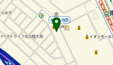 岡崎信用金庫大高支店の地図画像