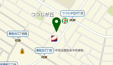 知多信用金庫知多支店の地図画像