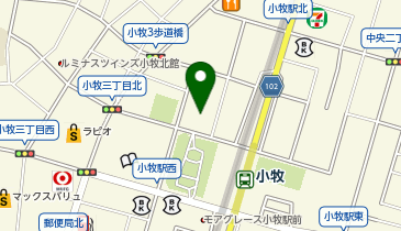 瀬戸信用金庫小牧支店の地図画像