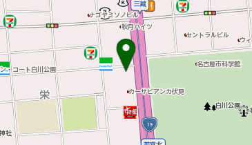 信金中央金庫名古屋支店の地図画像