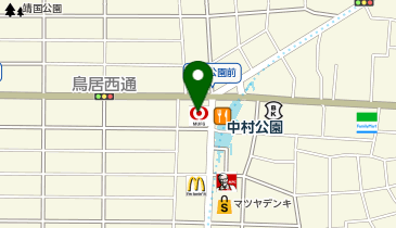 三菱UFJ銀行中村支店の地図画像