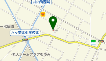 Jaあいち三河井内支店 岡崎市 その他銀行 地方 外国銀行 444 03 の地図 アクセス 地点情報 Navitime