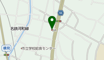 JAあいち知多加木屋支店の地図画像