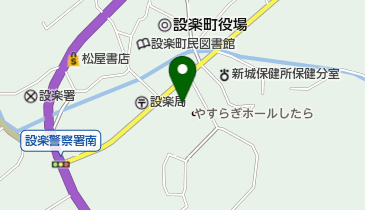 JA愛知東設楽支店の地図画像