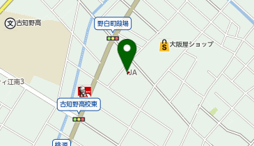 JA愛知北江南支店の地図画像