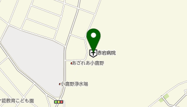 光生会赤岩病院の地図画像