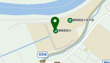 私立豊橋創造大学の地図画像