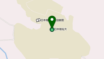私立日本福祉大学の地図画像